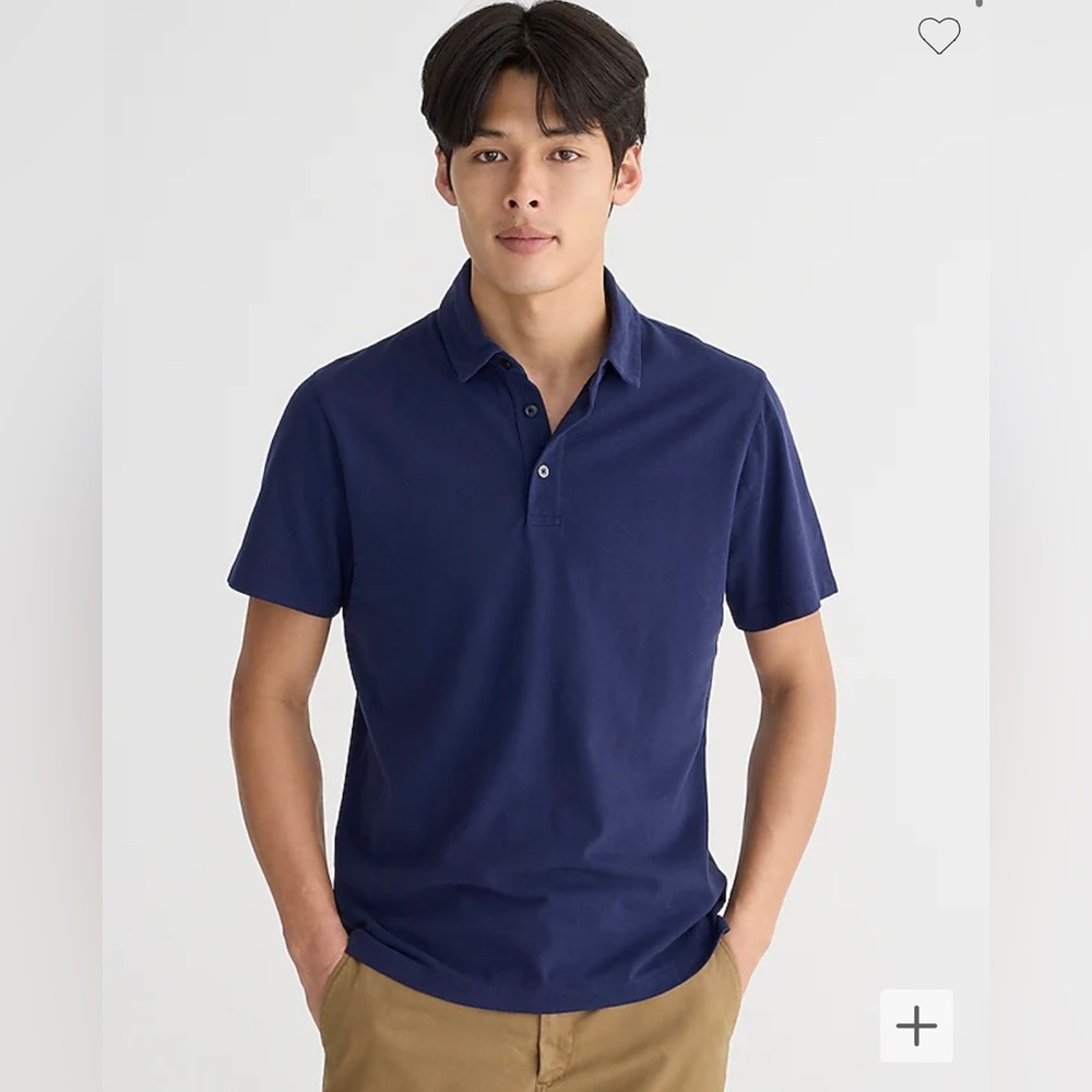 J CREW: Nice Navy Polo shirt